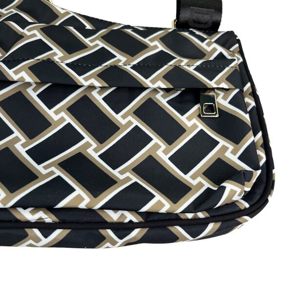 DVF Diane Von Furstenberg Target Utility Crossbody Bag Vintage Wave New - Picture 11 of 14